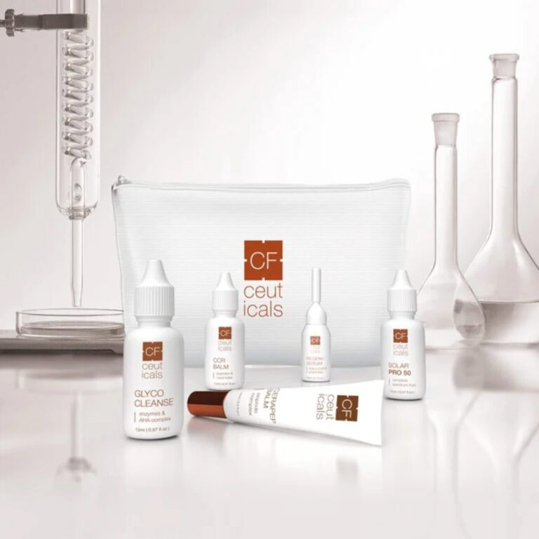 CF Ceutical Travel Kit in White Travel Bag NEW - Afbeelding 2